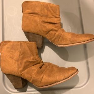 Diba Tan Suede Boot/Booties